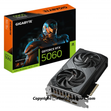 کارت گرافیک گیگابایت مدل RTX 5060 WF OC 8GB D7 کارت گرافیک گیگابایت مدل RTX 5060 WF OC 8GB D7